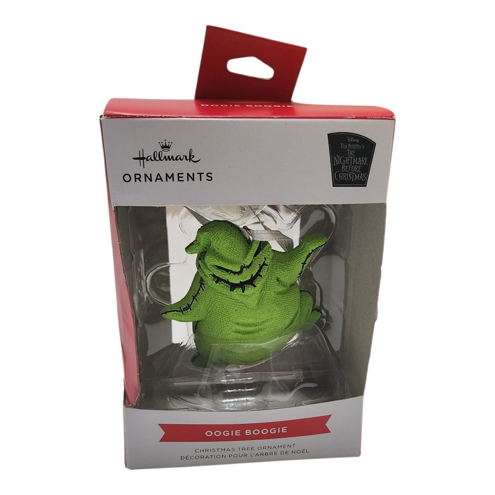 Hallmarkโ Disney Nightmare Before Christmas Oogie Boogie Ornament 3HCM4673 Green